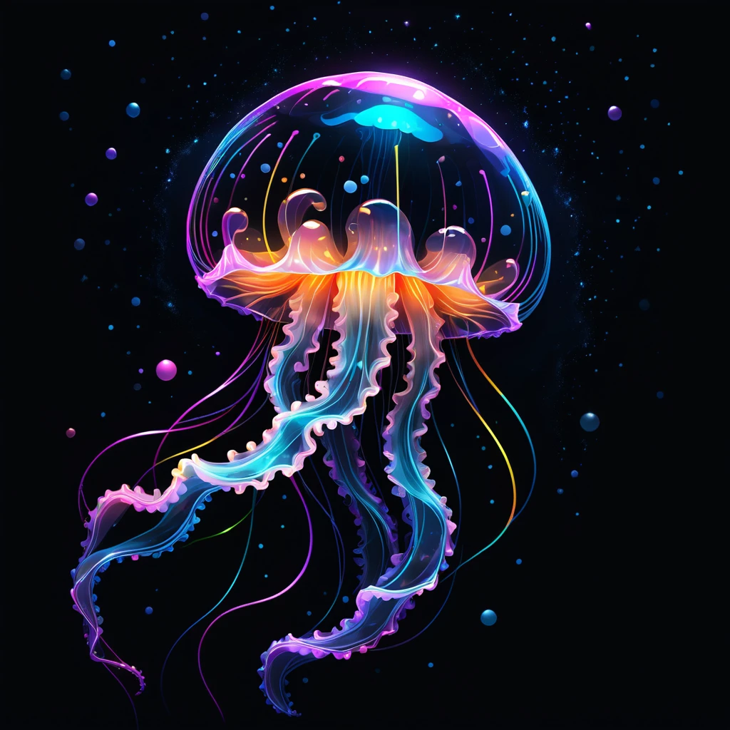 a deep latent jellyfish